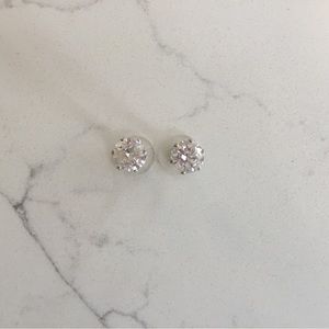 Cubic Zirconia Sterling Silver Earrings